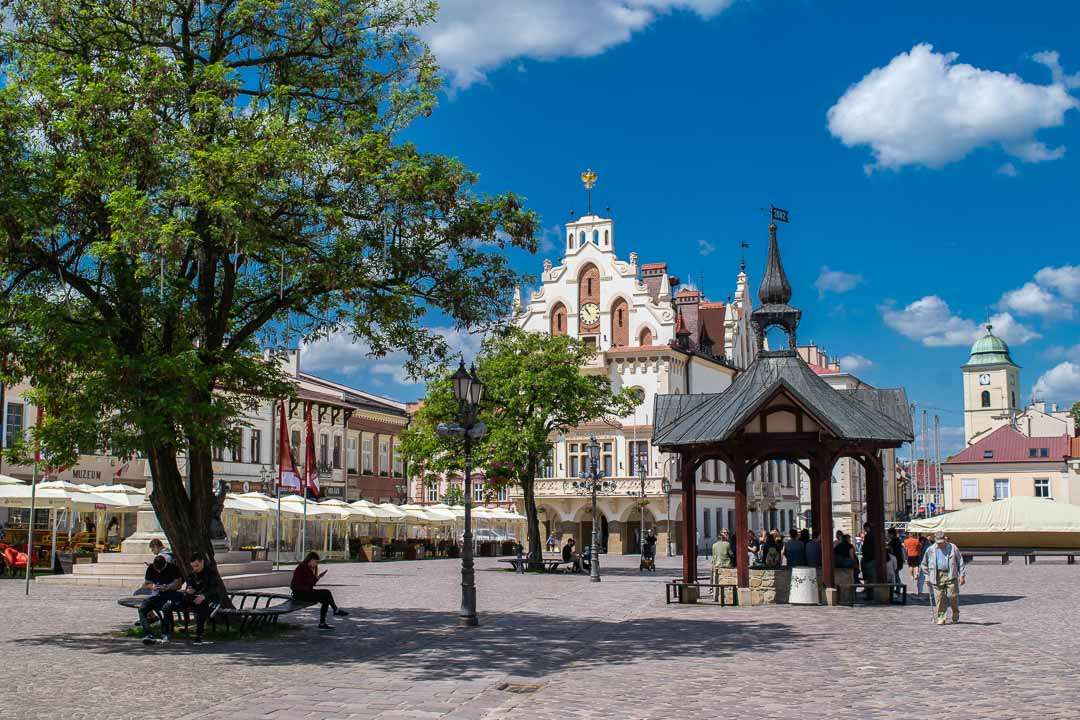 Місто Жешув в Польщі онлайн пазл