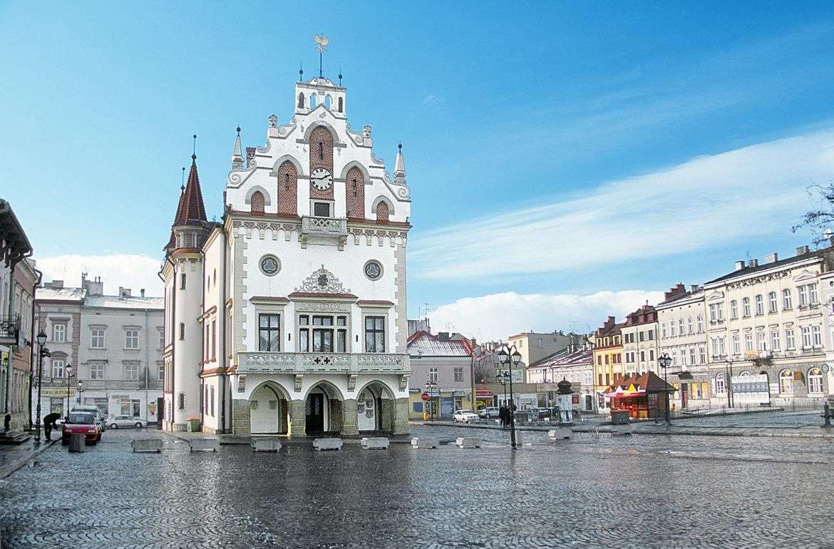 Stad Rzeszow in Polen online puzzel
