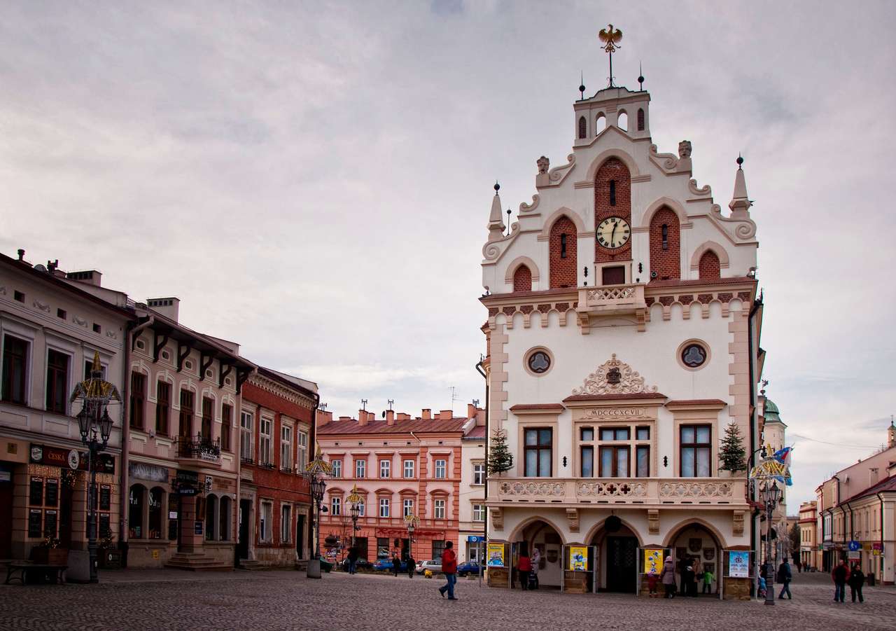 Staden Rzeszow i Polen pussel på nätet