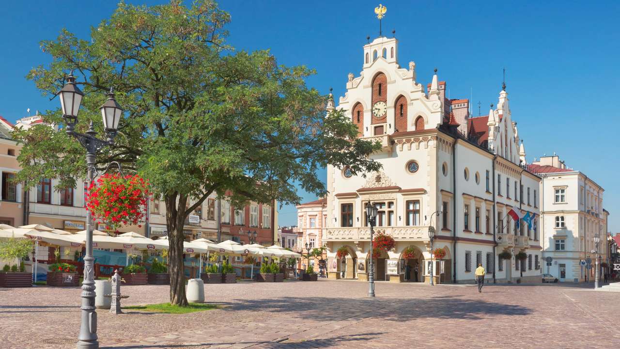 Град Жешов в Полша онлайн пъзел