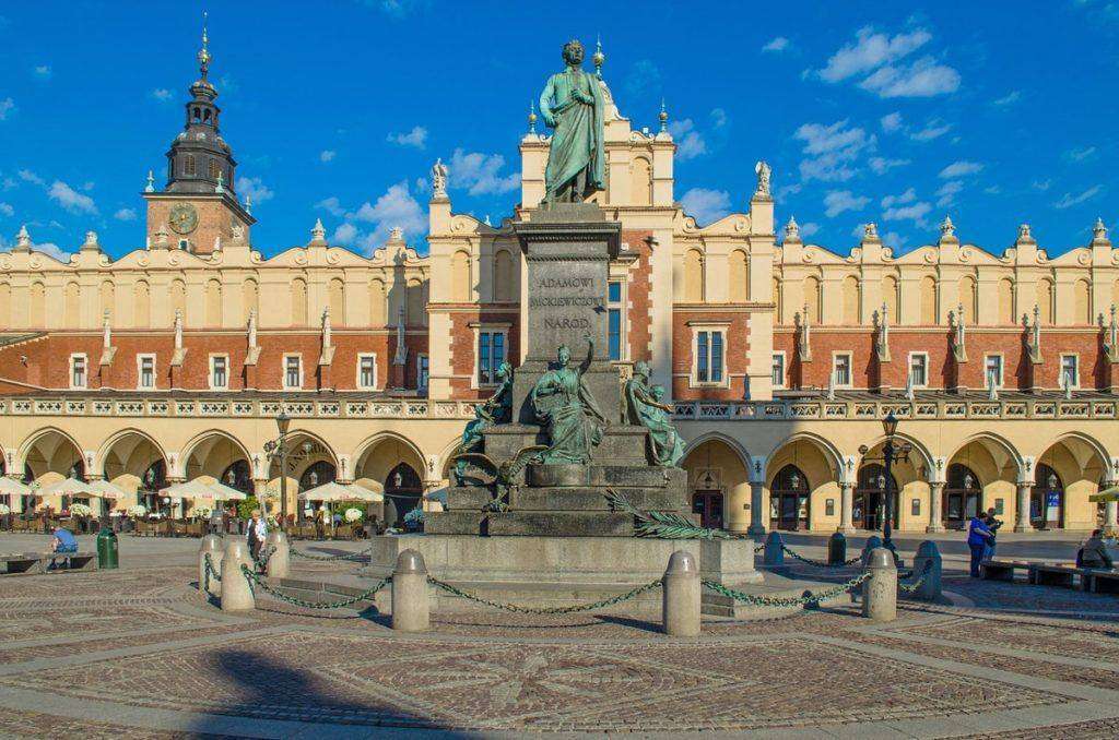 Город Краков в Польше пазл онлайн
