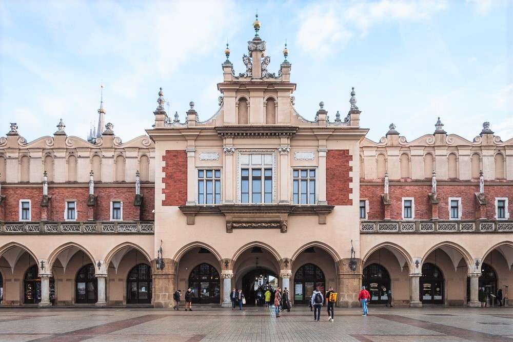 Stadt Krakau in Polen Puzzlespiel online