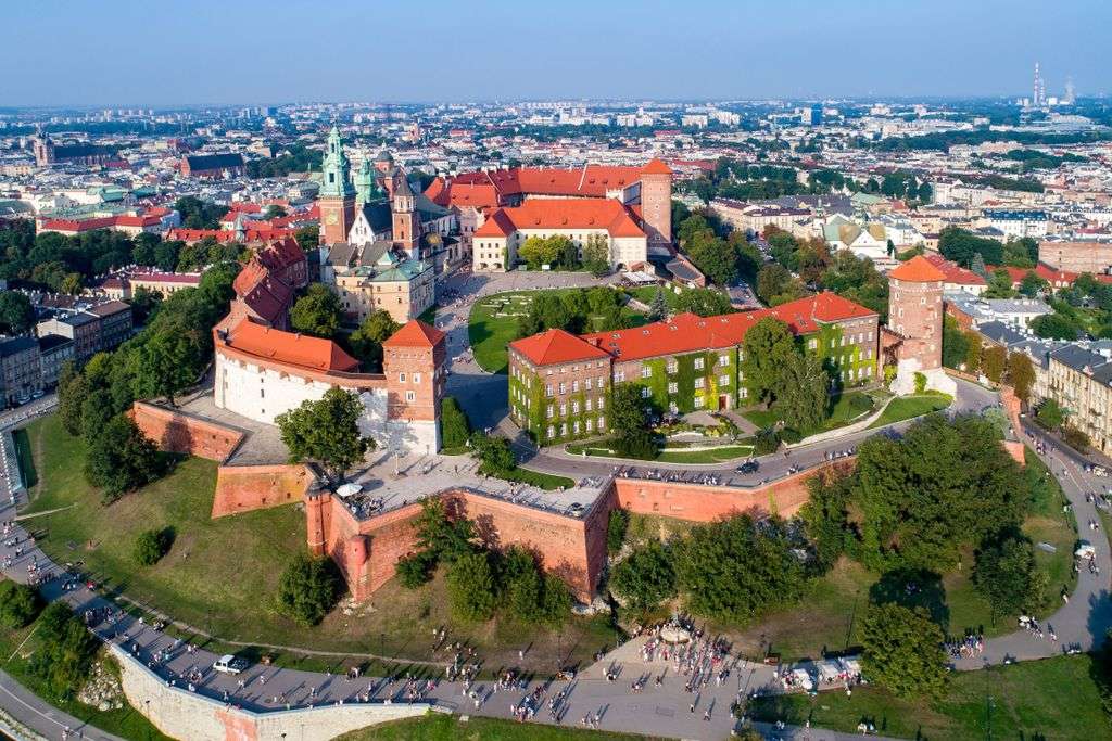 Місто Краків у Польщі онлайн пазл