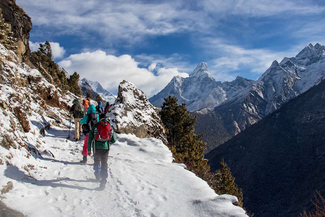 Trek Himalaya Népal puzzle en ligne