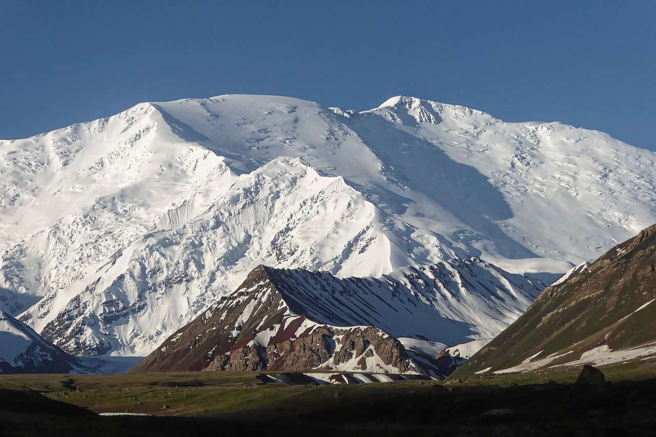 Kirgiziska bergen Pussel online