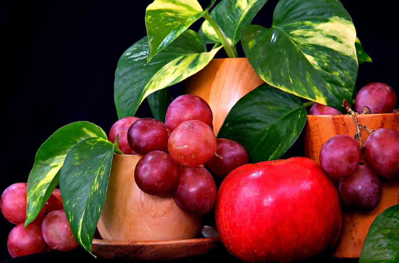 Appels en druiven online puzzel