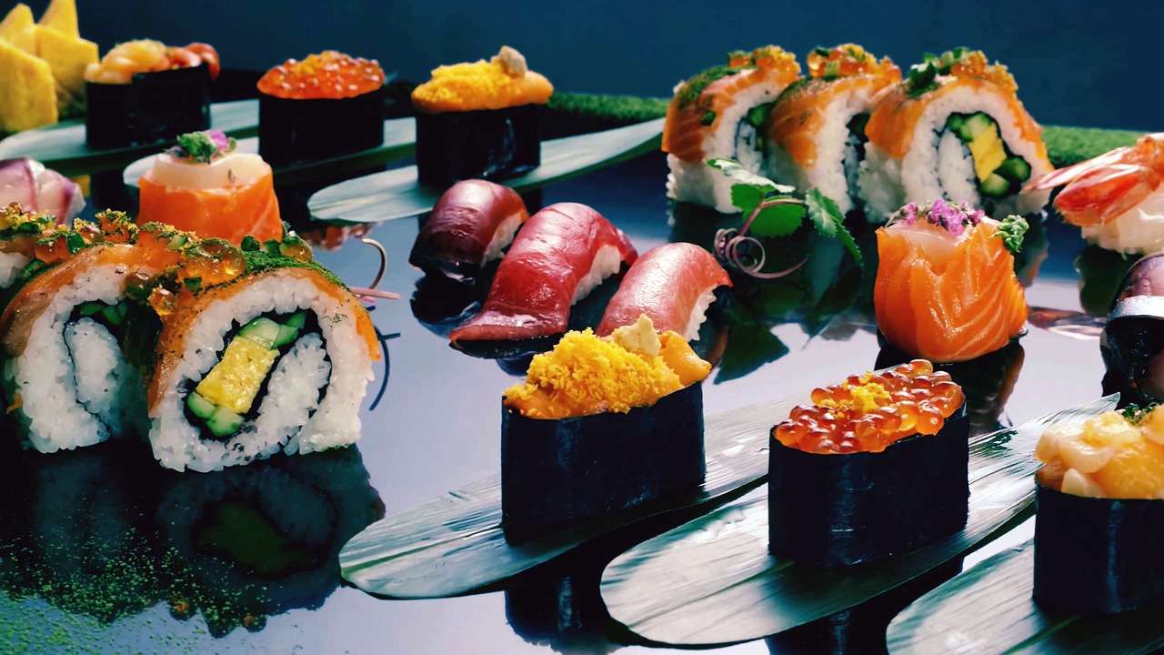 Sushi tekercs online puzzle