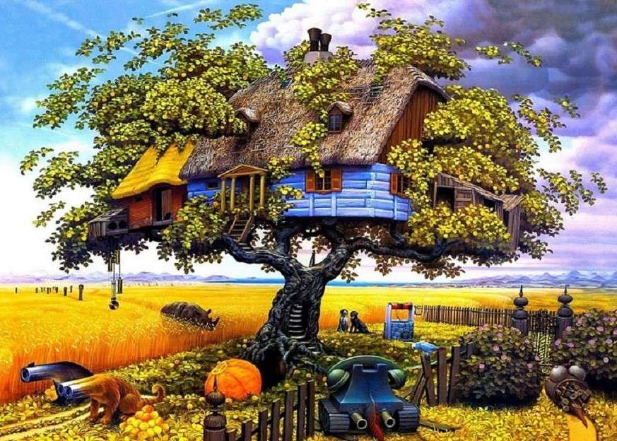 Casa sull'albero puzzle online