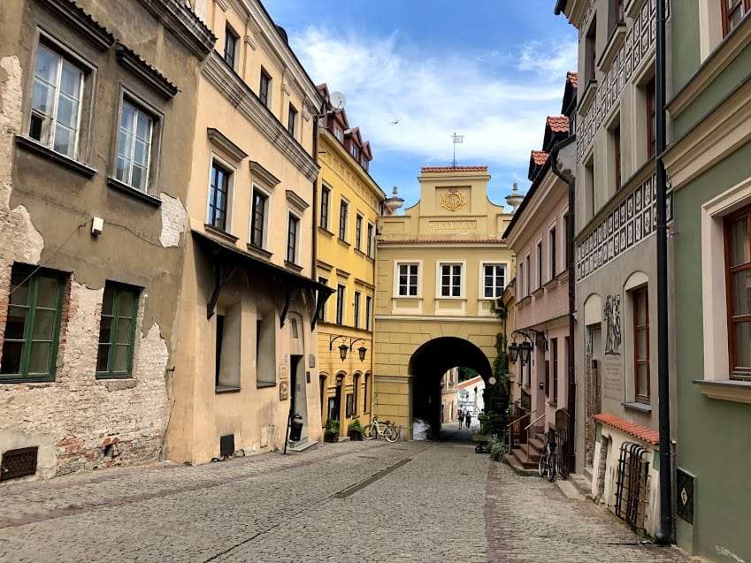 Місто Люблін в Польщі пазл онлайн
