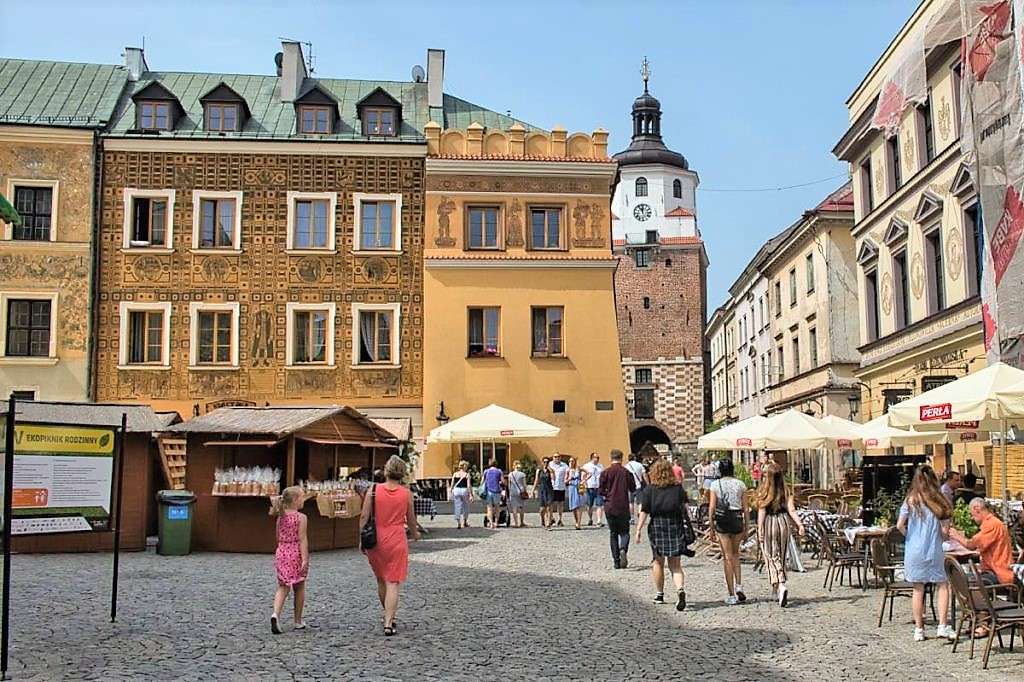 Lublin város Lengyelországban online puzzle