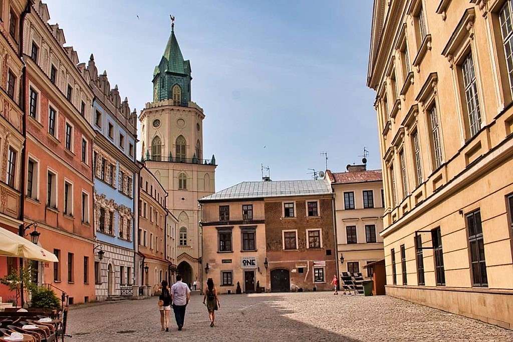 Stadt Lublin in Polen Online-Puzzle