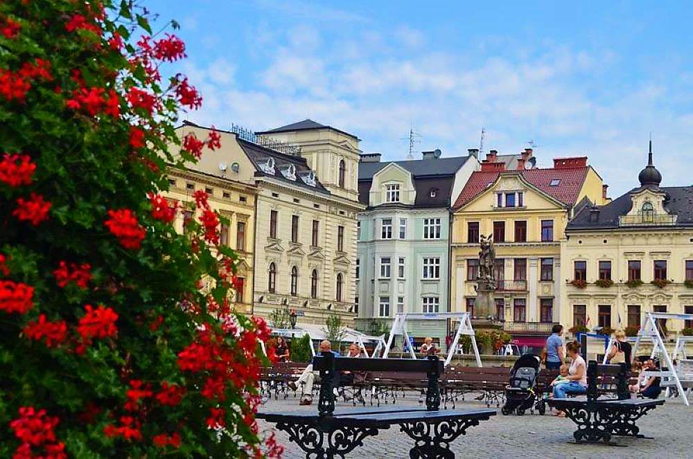 Ville de Cieszyn en Pologne puzzle en ligne