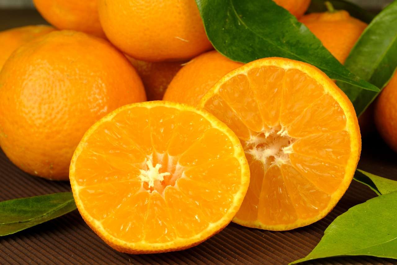Mandarinky ovoce zdravé online puzzle