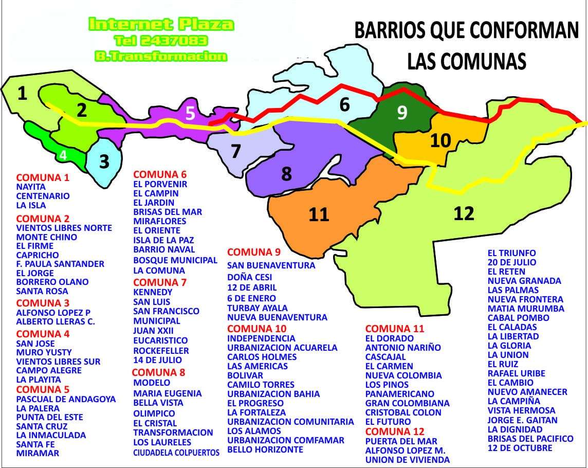 As comunas de Buenaventura quebra-cabeças online