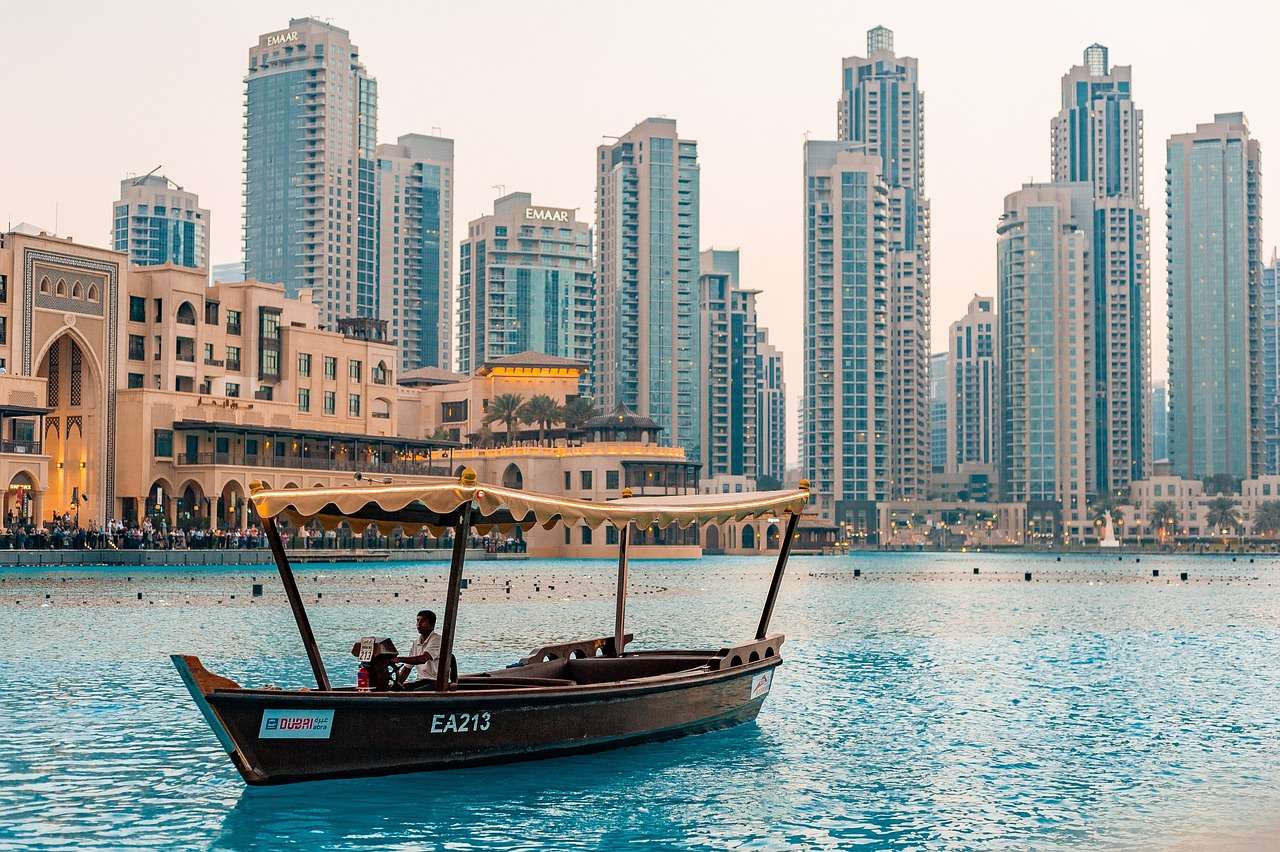 Centrul orasului Dubai puzzle online