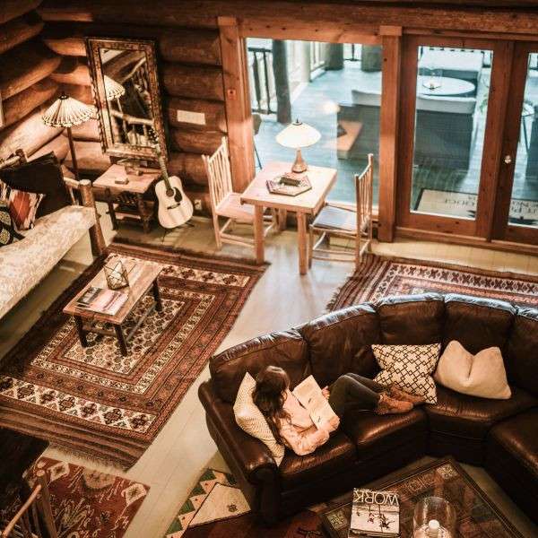 rustieke stijl lounge legpuzzel online
