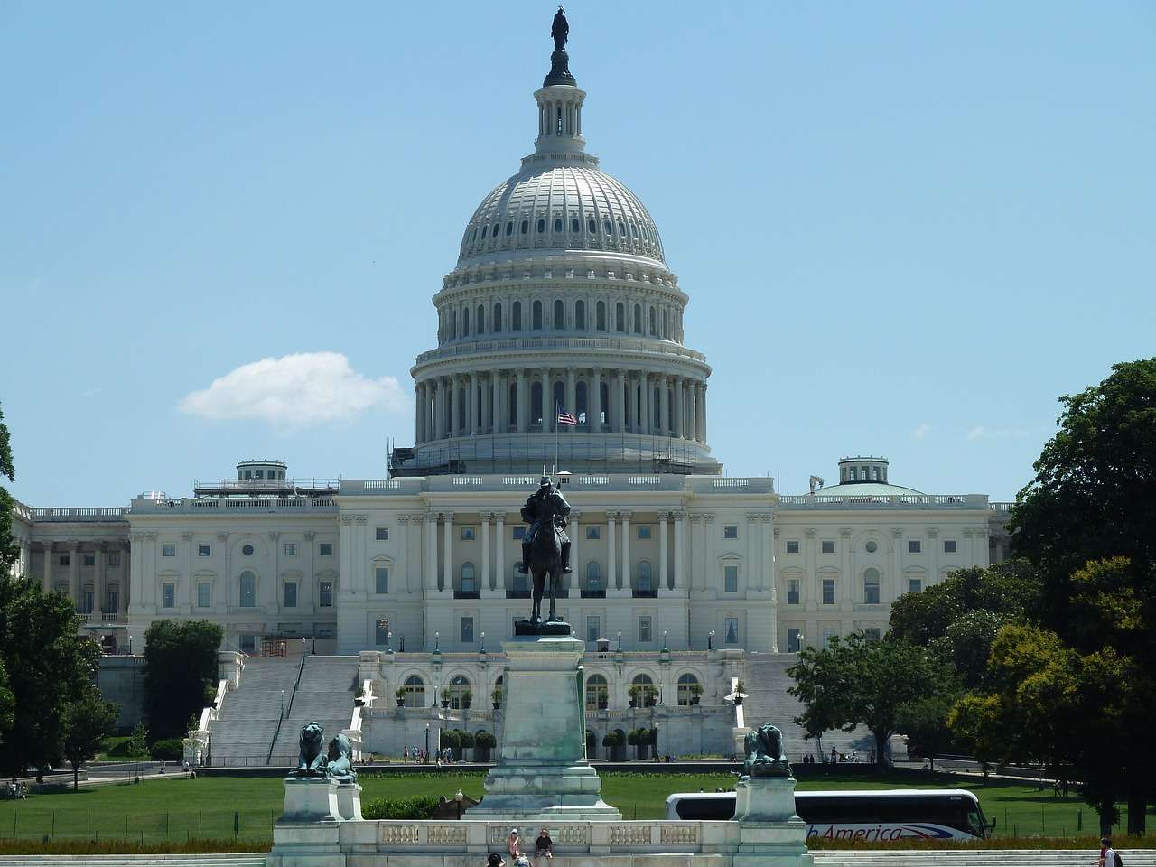 Washington DCs regering pussel på nätet