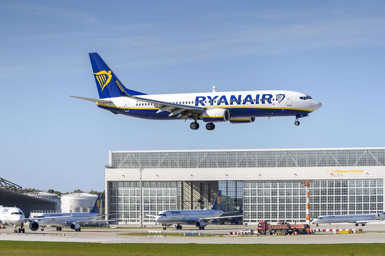 Boeing 737-800 de Ryanair rompecabezas en línea