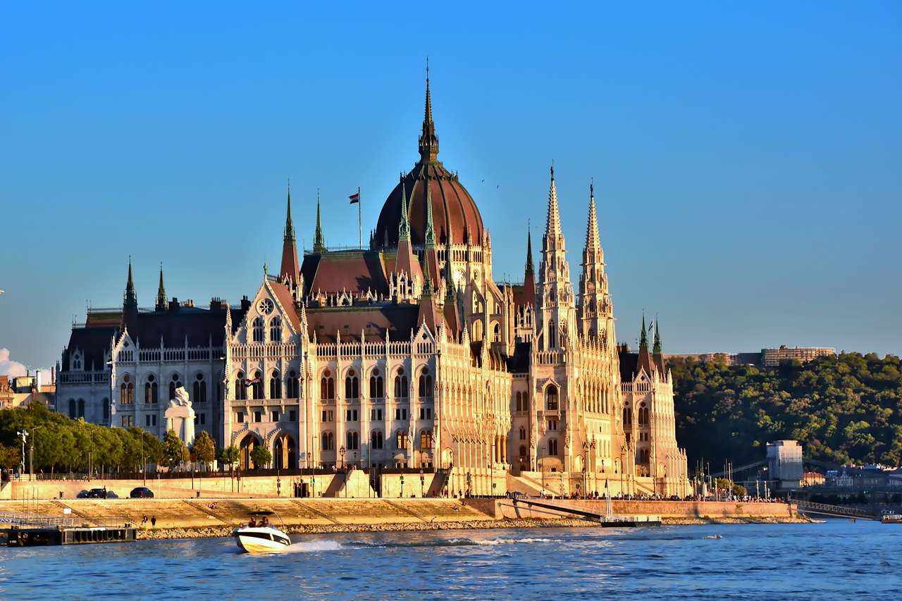 Унгария, парламент онлайн пъзел