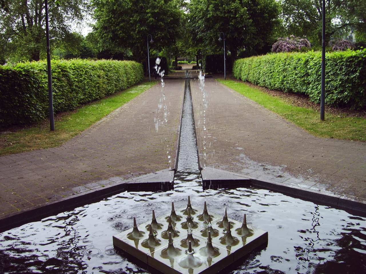 Parc municipal de Mülheim puzzle en ligne