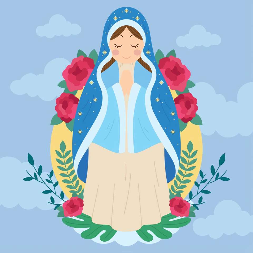 María 聖母月 rompecabezas en línea