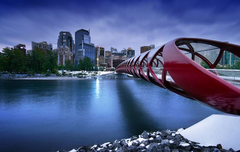 Canada-Peace Bridge міст миру пазл онлайн