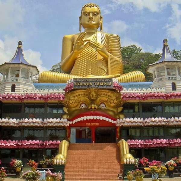Dambulla, Gyllene templet pussel på nätet