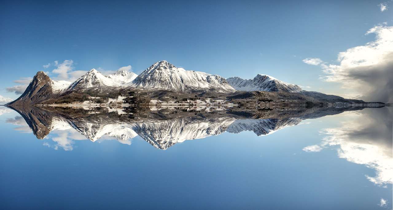 Norge Fjord pussel på nätet
