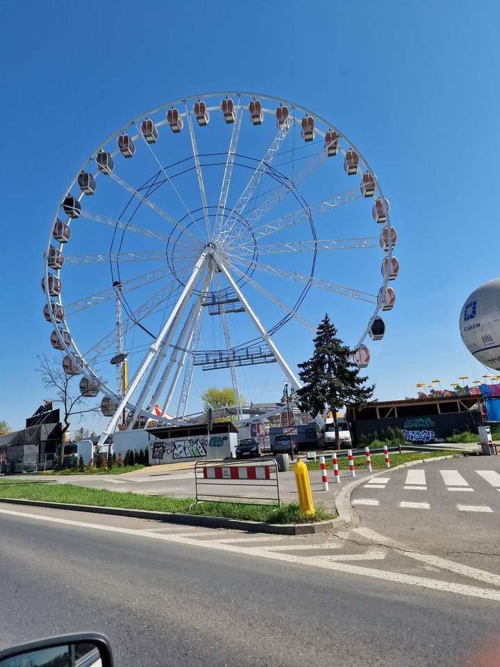 La ruota panoramica di Cracovia puzzle online