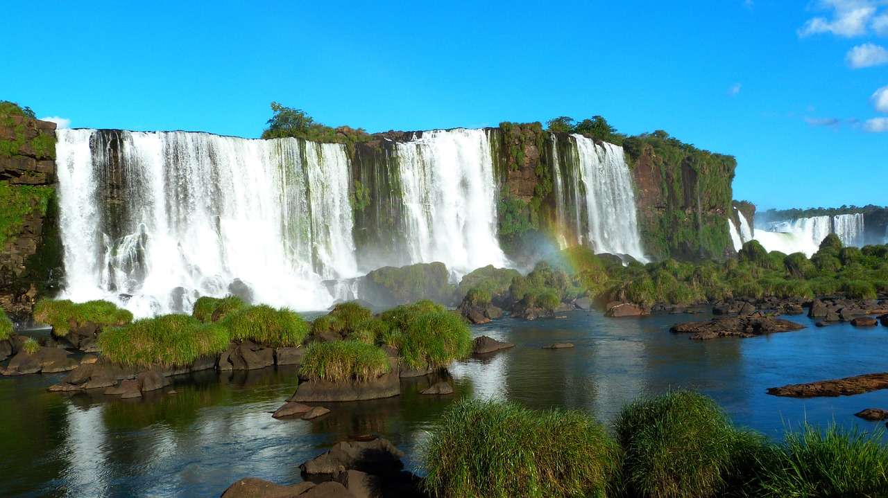 Водопады Игуасу Бразилия онлайн-пазл