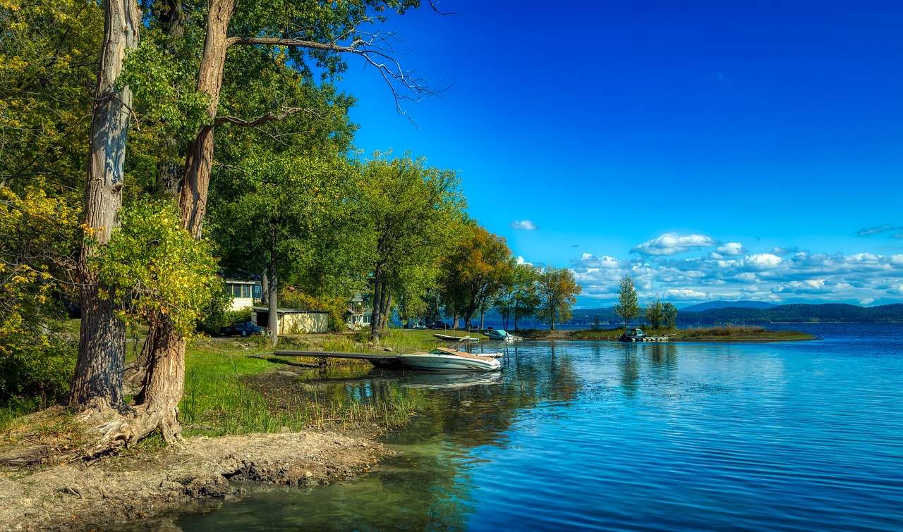 The White Beach Vermont jigsaw puzzle online