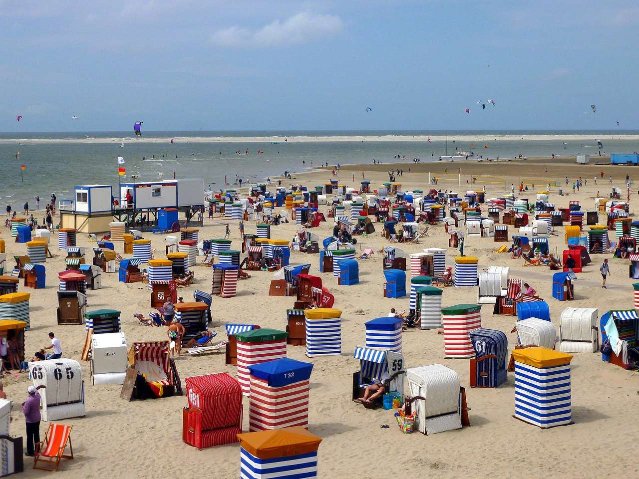 op het strand online puzzel