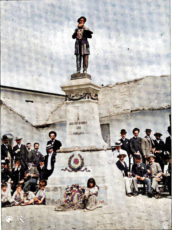 Invigning av Ignacio Merino-monumentet 1903 Pussel online