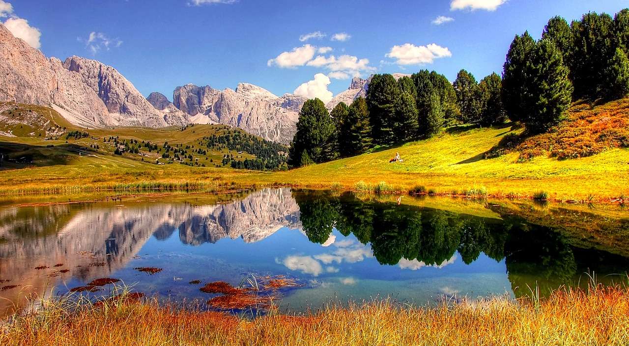 Dolomites Alpes du Tyrol du Sud puzzle en ligne