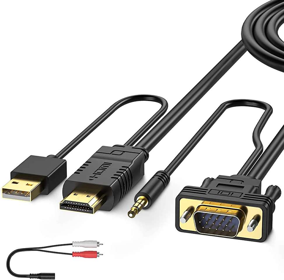 HDMI FRÅN EN BÄRBAR pussel på nätet