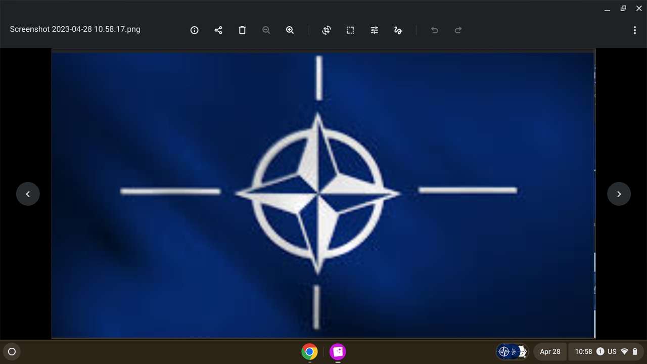 drapeau de l'otan puzzle en ligne