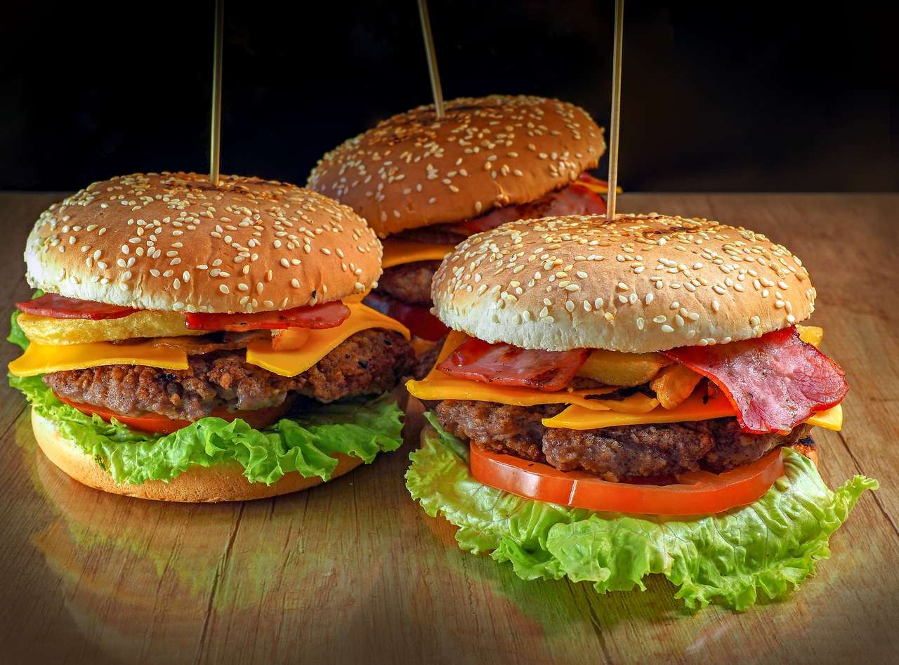 Hamburger fatti in casa puzzle online
