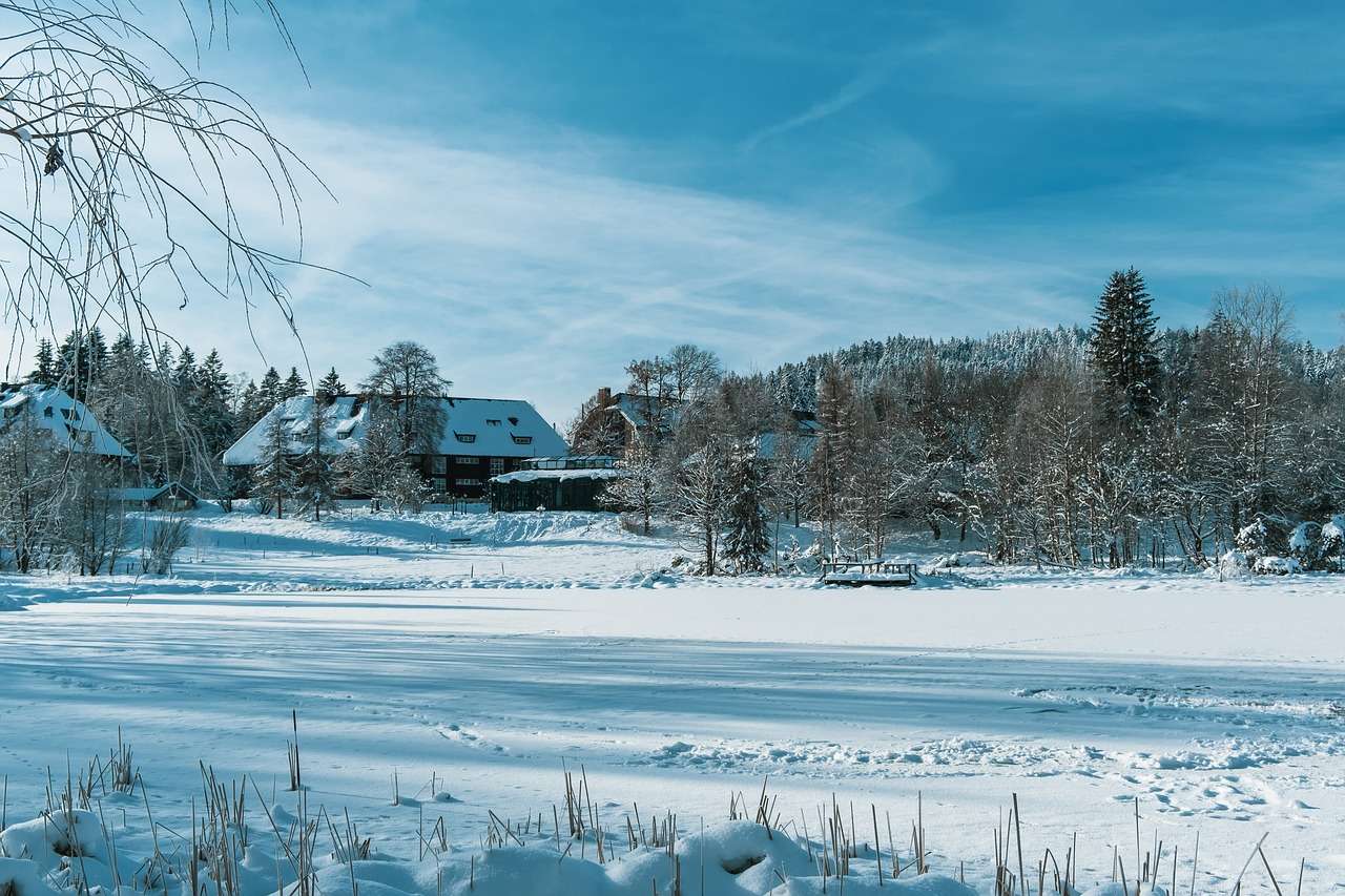 Хижа в кабината онлайн пъзел