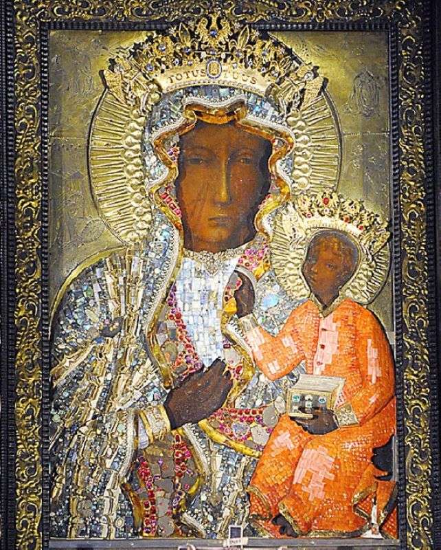 Czestochowa Virgen Negra Polonia rompecabezas en línea
