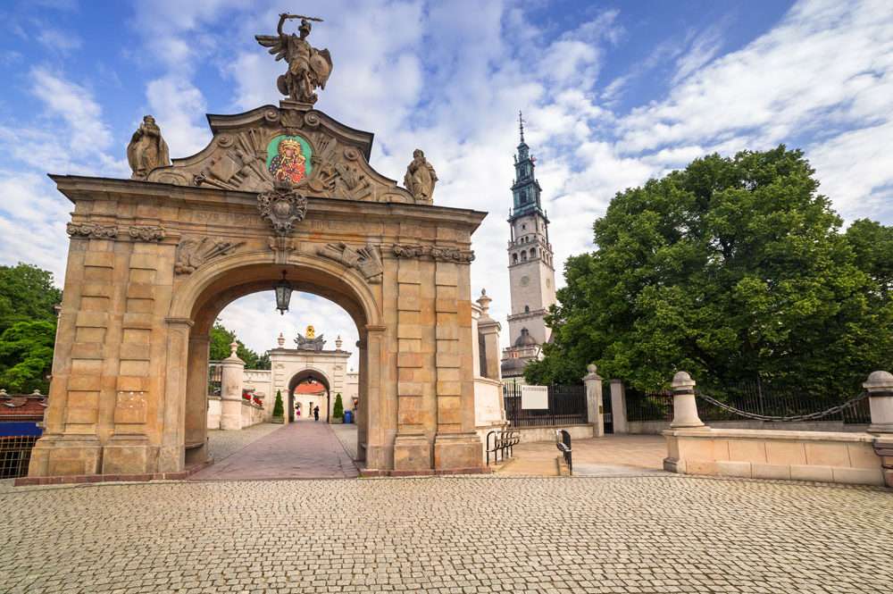 Czestochowa pilgrimsplats Polen Pussel online