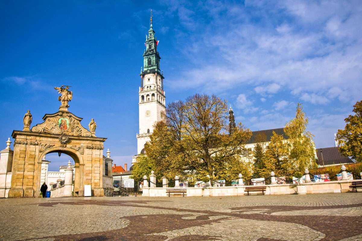 Czestochowa zarándokhely Lengyelország online puzzle