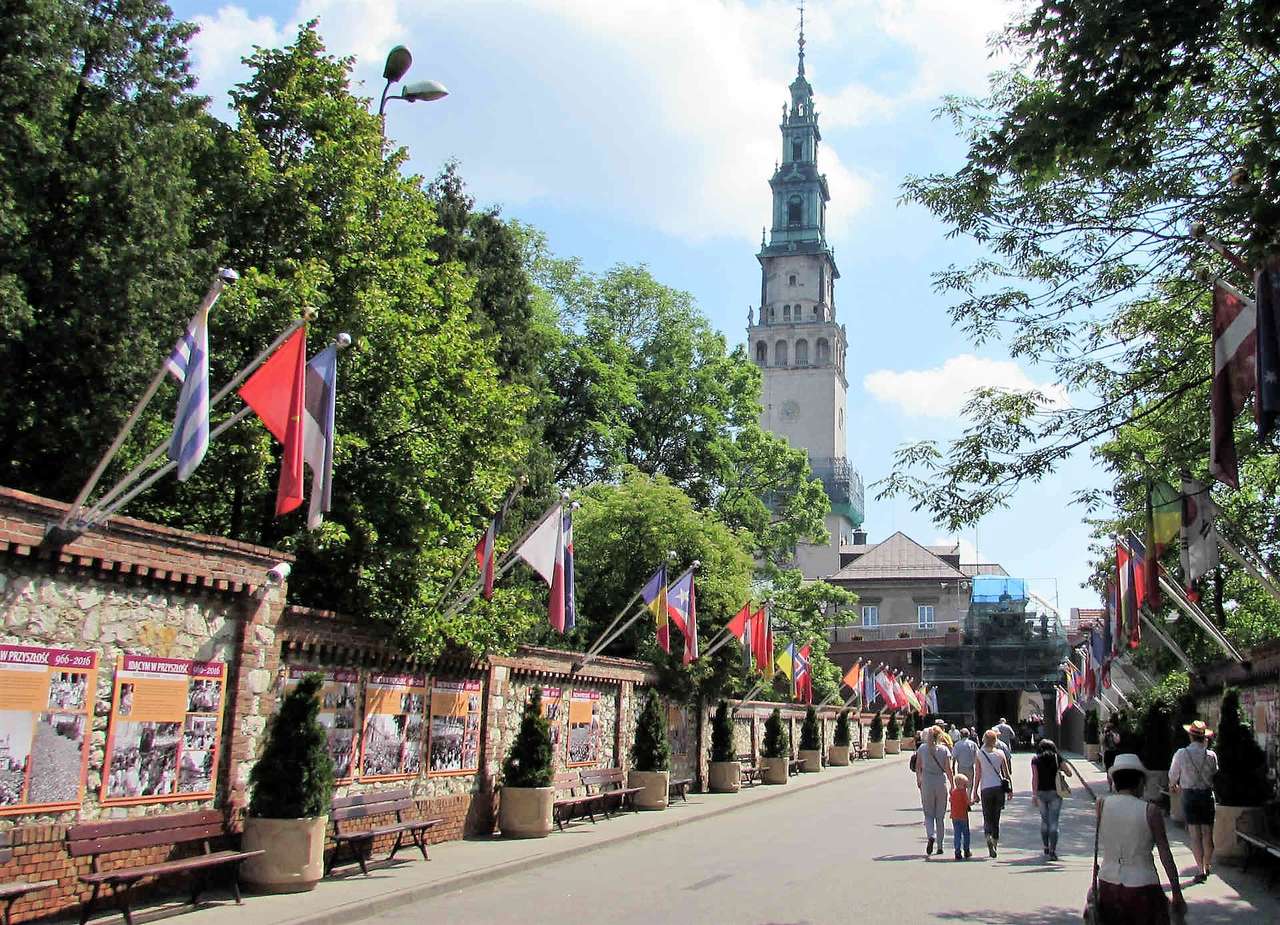 Ченстохова - място за поклонение в Полша онлайн пъзел