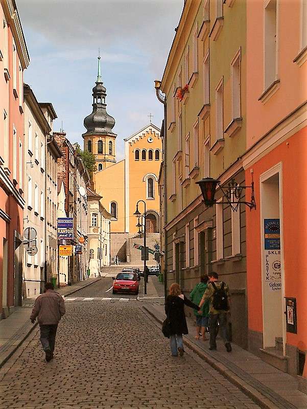 Cidade de Opole na Polônia puzzle online