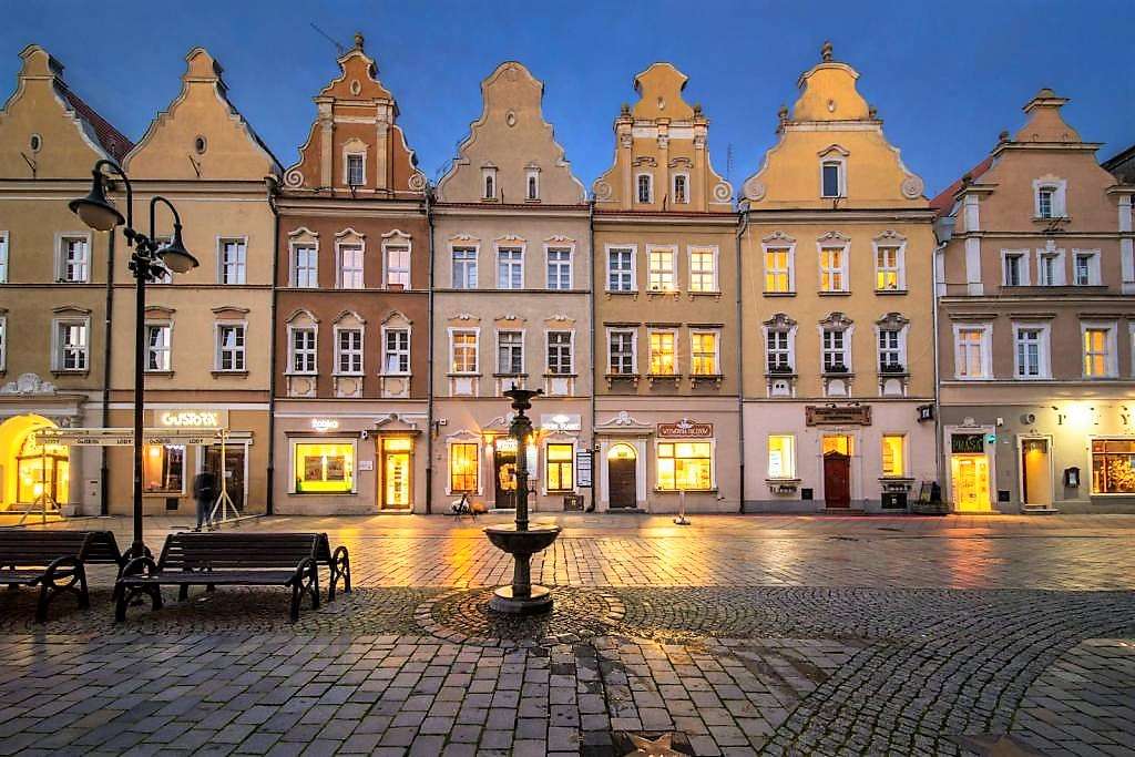 Місто Ополе в Польщі пазл онлайн