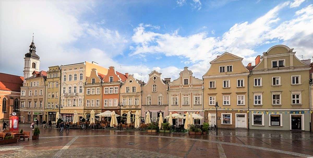 город Ополе в Польше пазл онлайн