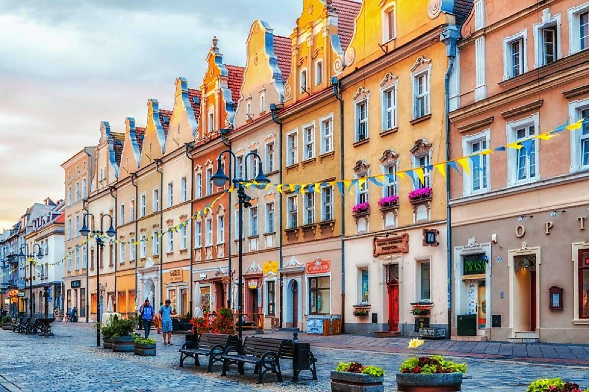 Città di Opole in Polonia puzzle online