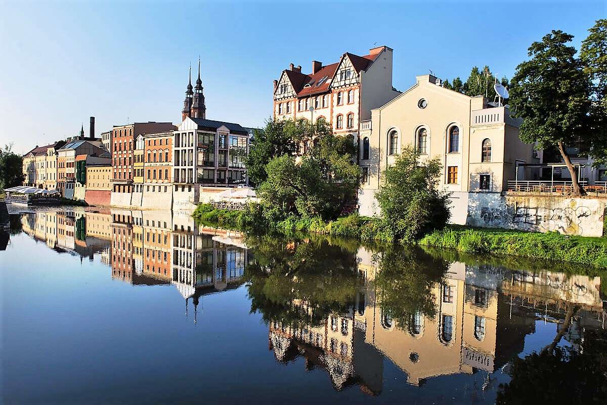 Město Opole v Polsku online puzzle
