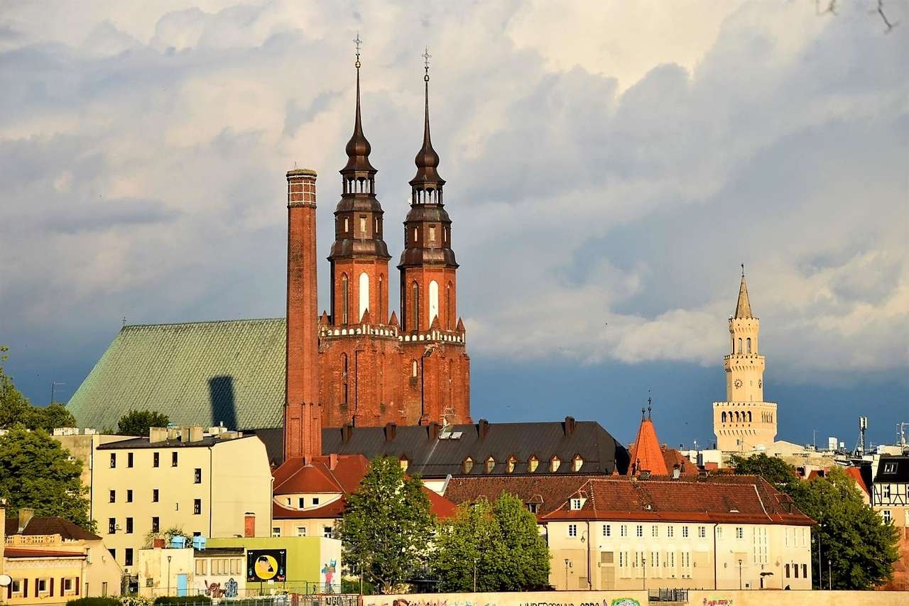 Opole stad in Polen online puzzel