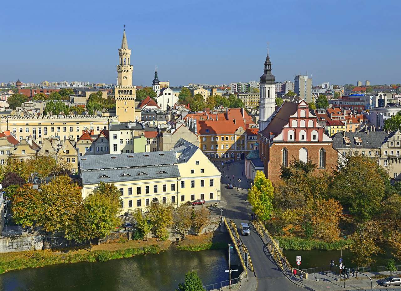 Città di Opole in Polonia puzzle online