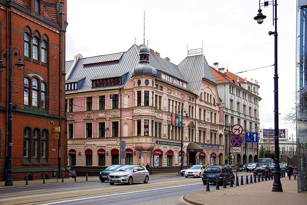 město Bydgoszcz v Polsku online puzzle